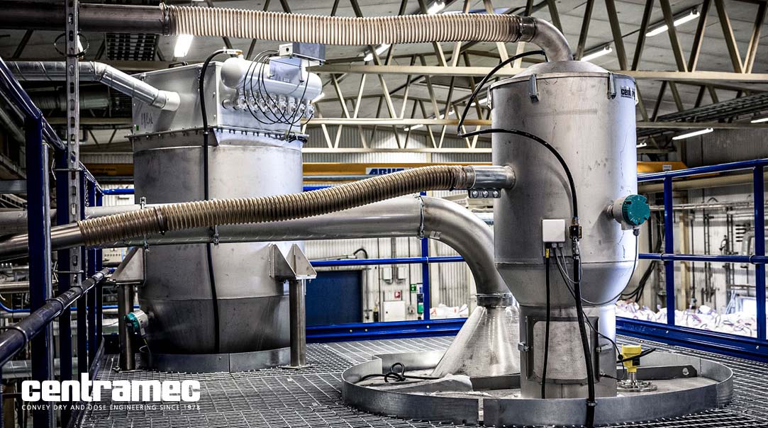 Centramec materialtransport trycktransport