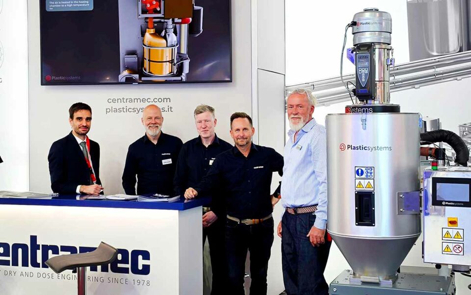 Davide, Tobias, Mats, Daniel, Jens - at Fakuma 2026.