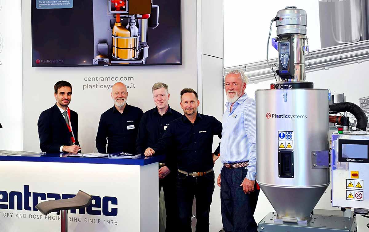 Davide, Tobias, Mats, Daniel, Jens - at Fakuma 2026.